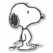 pinda's | Snoopy Sticker (Voorkant)