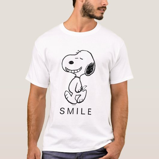 pinda's | Snoopy Super Smile T-shirt (Voorkant)