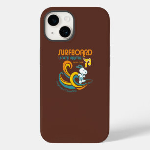 Pinda's Snoopy Surfboard Longboard Competitie iPhone 14 Hoesje