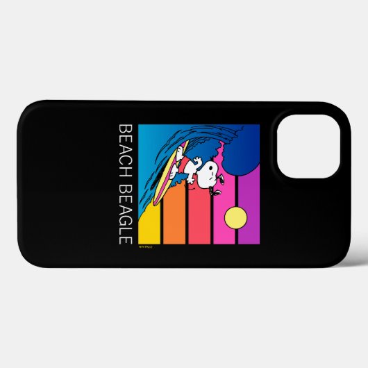 pinda's | Snoopy Surfing Case-Mate iPhone Case (Achterkant (horizontaal))