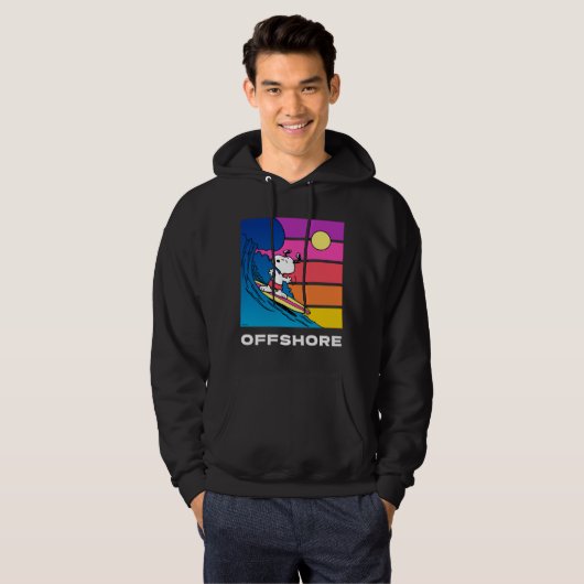 pinda's | Snoopy Surfing Hoodie (Voorkant volledig)