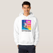 pinda's | Snoopy Surfing Hoodie (Voorkant volledig)