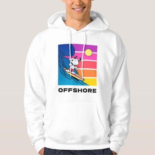 pinda's | Snoopy Surfing Hoodie (Voorkant)