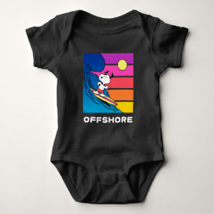 pinda's Snoopy Surfing Romper