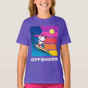 pinda's Snoopy Surfing T-shirt