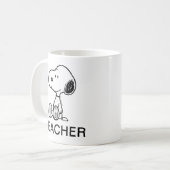 PINDA'S | Snoopy Teacher Koffiemok (Voorkant links)