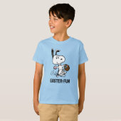 pinda's | Snoopy the Easter Beagle T-shirt (Voorkant volledig)