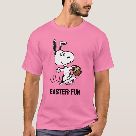 pinda's | Snoopy the Easter Beagle T-shirt (Voorkant)