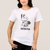 pinda's | Snoopy the Easter Beagle Tri-Blend Shirt (Voorkant)