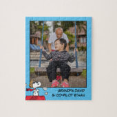 pinda's | Snoopy the Flying Ace Custom Photo Legpuzzel (Verticaal)