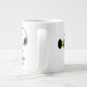 pinda's | Snoopy trompetspeler Grote Koffiekop (Achterkant)