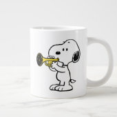 pinda's | Snoopy trompetspeler Grote Koffiekop (Rechts)