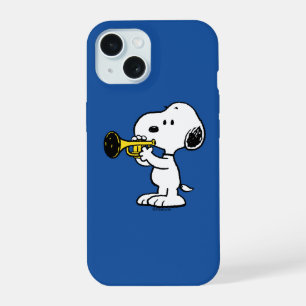 pinda's   Snoopy trompetspeler iPhone 15 Case