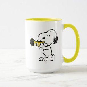 pinda's   Snoopy trompetspeler Mok