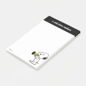 pinda's | Snoopy trompetspeler Post-it® Notes (Schuin)