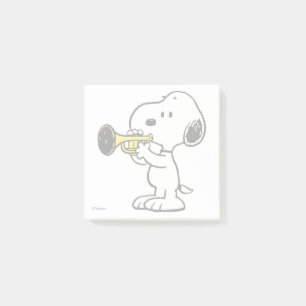 pinda's   Snoopy trompetspeler Post-it® Notes
