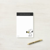 pinda's | Snoopy trompetspeler Post-it® Notes (Op bureau)