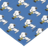 pinda's | Snoopy trompetspeler Tafelkleed (Gekanteld)
