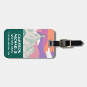 pinda's | Snoopy & Troop Hiking the Mountain Bagagelabel (Voorkant horizontaal)