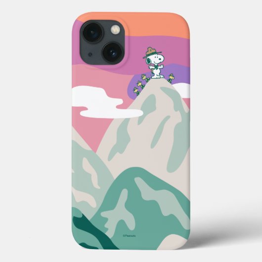 pinda's | Snoopy & Troop Hiking the Mountain Case-Mate iPhone Case (Achterkant)