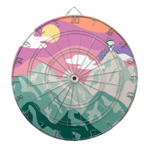 pinda's Snoopy & Troop Hiking the Mountain Dartbord