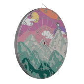 pinda's | Snoopy & Troop Hiking the Mountain Dartbord (Voorkant Links)