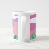 pinda's | Snoopy & Troop Hiking the Mountain Grote Koffiekop (Achterkant)