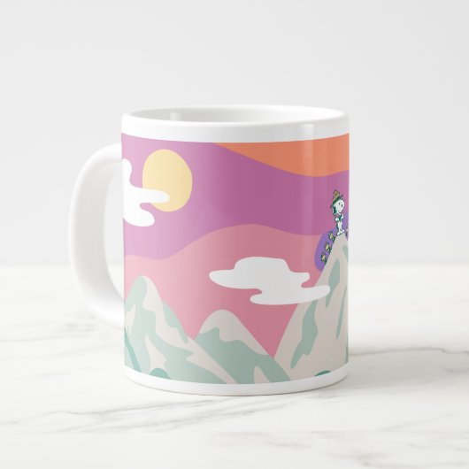 pinda's | Snoopy & Troop Hiking the Mountain Grote Koffiekop (Links)