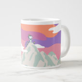 pinda's | Snoopy & Troop Hiking the Mountain Grote Koffiekop (Voorkant rechts)