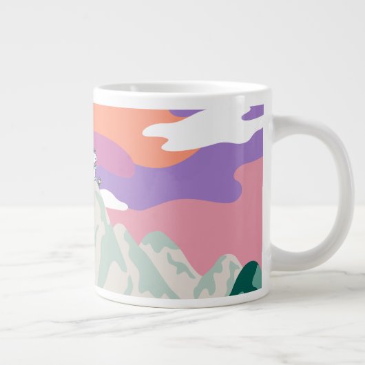 pinda's | Snoopy & Troop Hiking the Mountain Grote Koffiekop (Rechts)