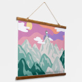 pinda's | Snoopy & Troop Hiking the Mountain Hangend Wandkleed (Gebogen)