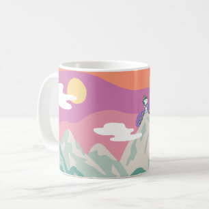 pinda's Snoopy & Troop Hiking the Mountain Koffiemok