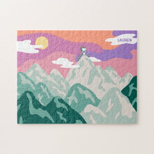 pinda's | Snoopy & Troop Hiking the Mountain Legpuzzel (Horizontaal)