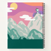 pinda's | Snoopy & Troop Hiking the Mountain Notitieboek (Achterkant)