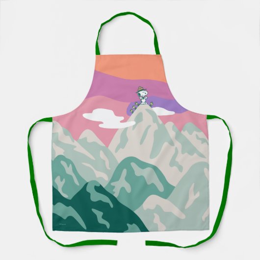 pinda's | Snoopy & Troop Hiking the Mountain Schort (Voorkant)