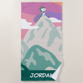 pinda's | Snoopy & Troop Hiking the Mountain Strandlaken (Voorkant)