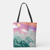 pinda's | Snoopy & Troop Hiking the Mountain Tote Bag (Achterkant)