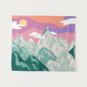 pinda's Snoopy & Troop Hiking the Mountain Wandkleed