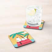 pinda's | Snoopy Tropical Deco Dreams Bier Onderzetter (Rechterzijde)