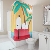 pinda's | Snoopy Tropical Deco Dreams Douchegordijn (In situ)