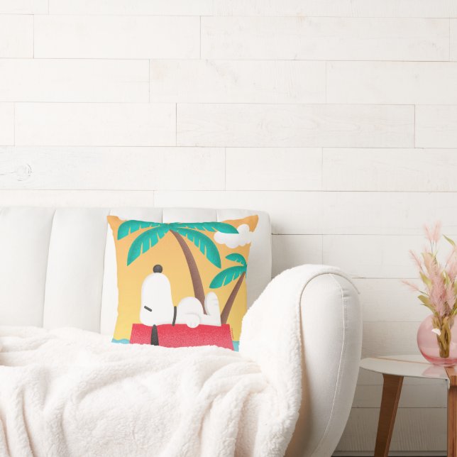 pinda's | Snoopy Tropical Deco Dreams Kussen (Bank)