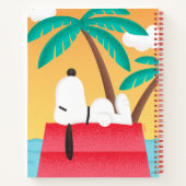 pinda's | Snoopy Tropical Deco Dreams Notitieboek (Achterkant)