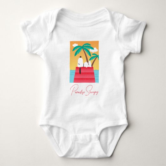 pinda's | Snoopy Tropical Deco Dreams Romper (Voorkant)