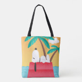 pinda's | Snoopy Tropical Deco Dreams Tote Bag (Achterkant)