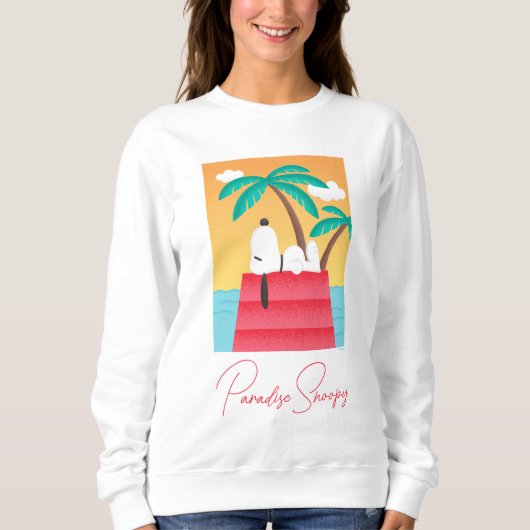 pinda's | Snoopy Tropical Deco Dreams Trui (Voorkant)