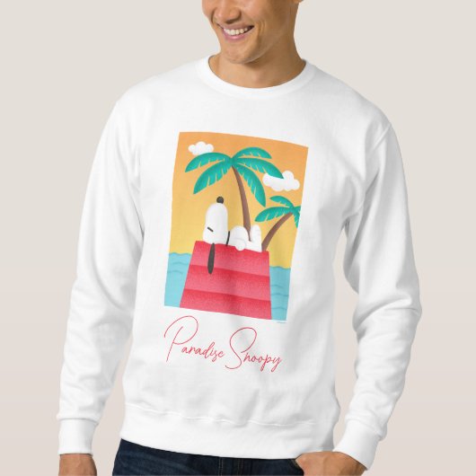 pinda's | Snoopy Tropical Deco Dreams Trui (Voorkant)