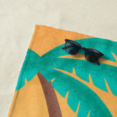 pinda's | Snoopy Tropical Deco | Jouw namen toevoe Strandlaken (In situ)