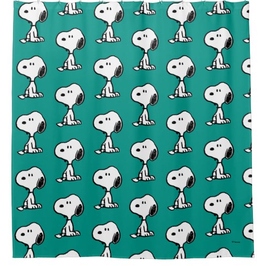 pinda's | Snoopy Turns Douchegordijn (Voorkant)