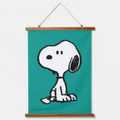 pinda's | Snoopy Turns Hangend Wandkleed (Voorkant)