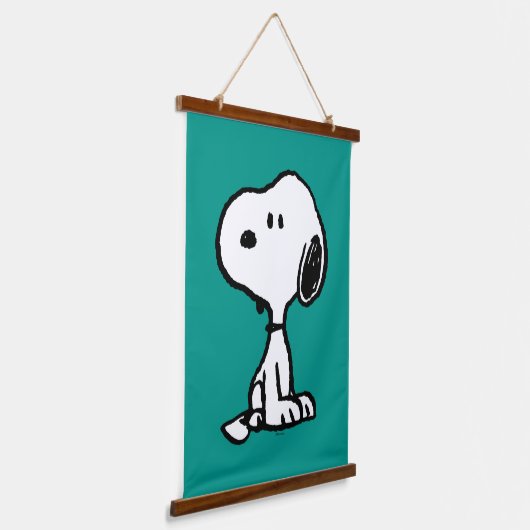 pinda's | Snoopy Turns Hangend Wandkleed (Gebogen)